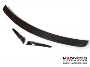 Mercedes-Benz CLS-Class W216 Rear Bumper Spoiler - Carbon Fiber
